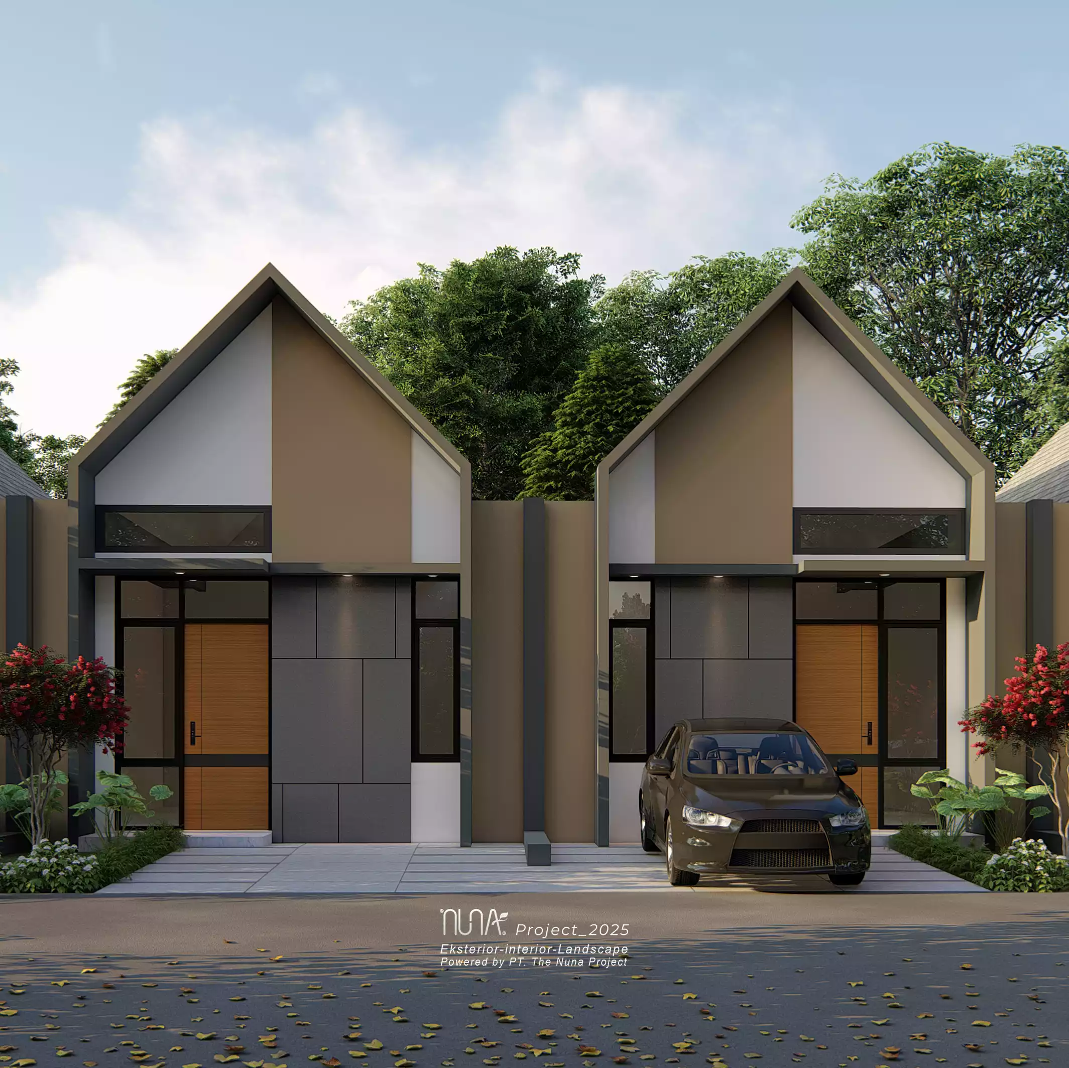 Desain Unit Tipe 40-Quinland Village, Brebes